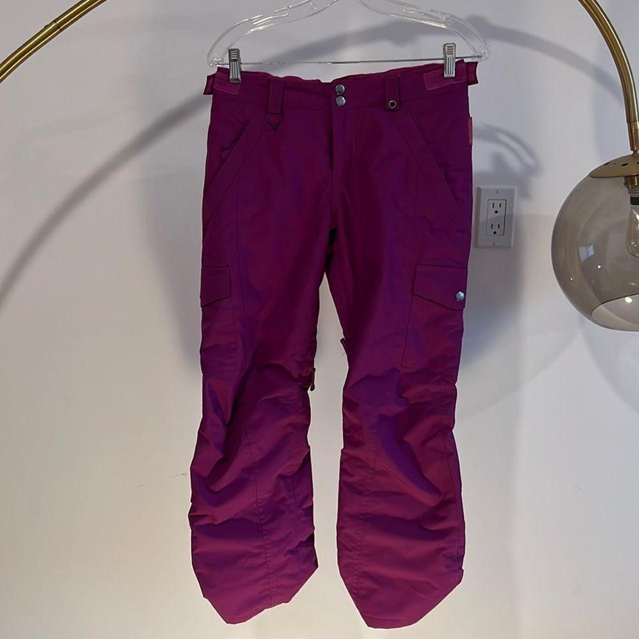 Burton pink best sale snow pants