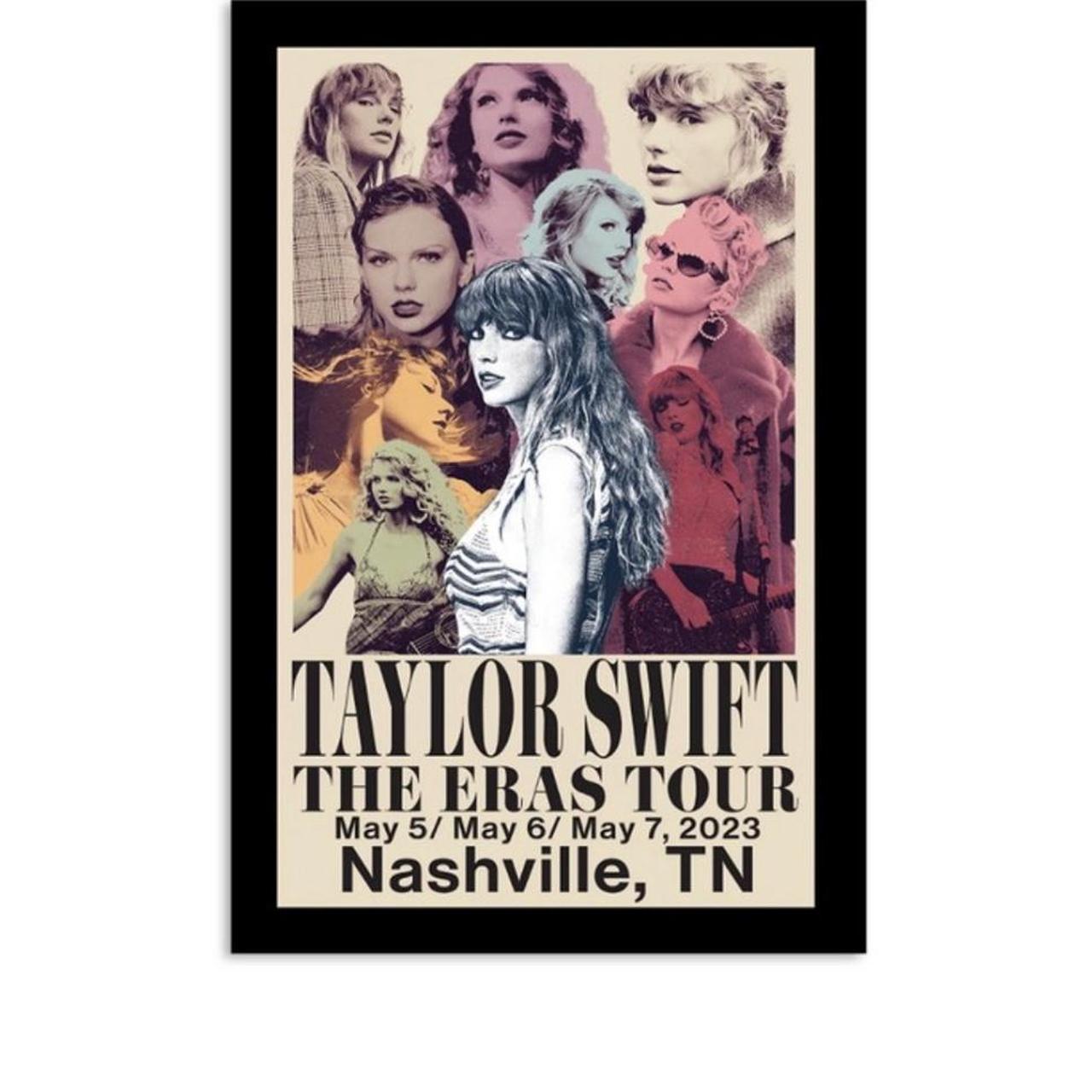 Nashville Taylor store Swift The Eras Tour Poster