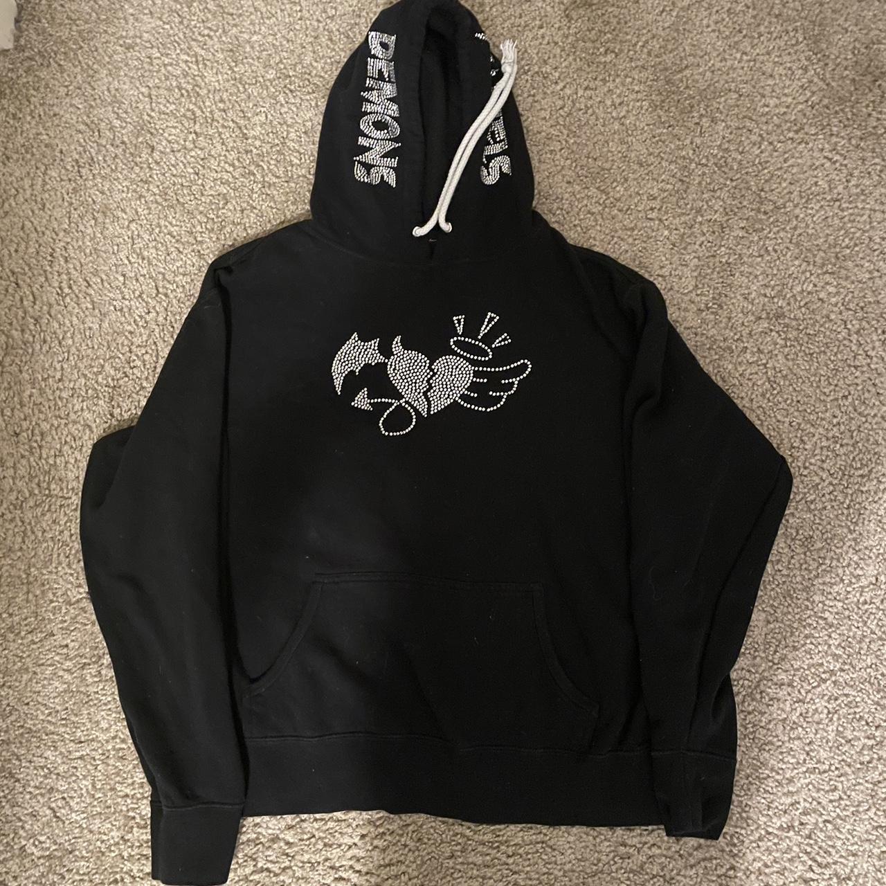 Demons discount angels hoodie