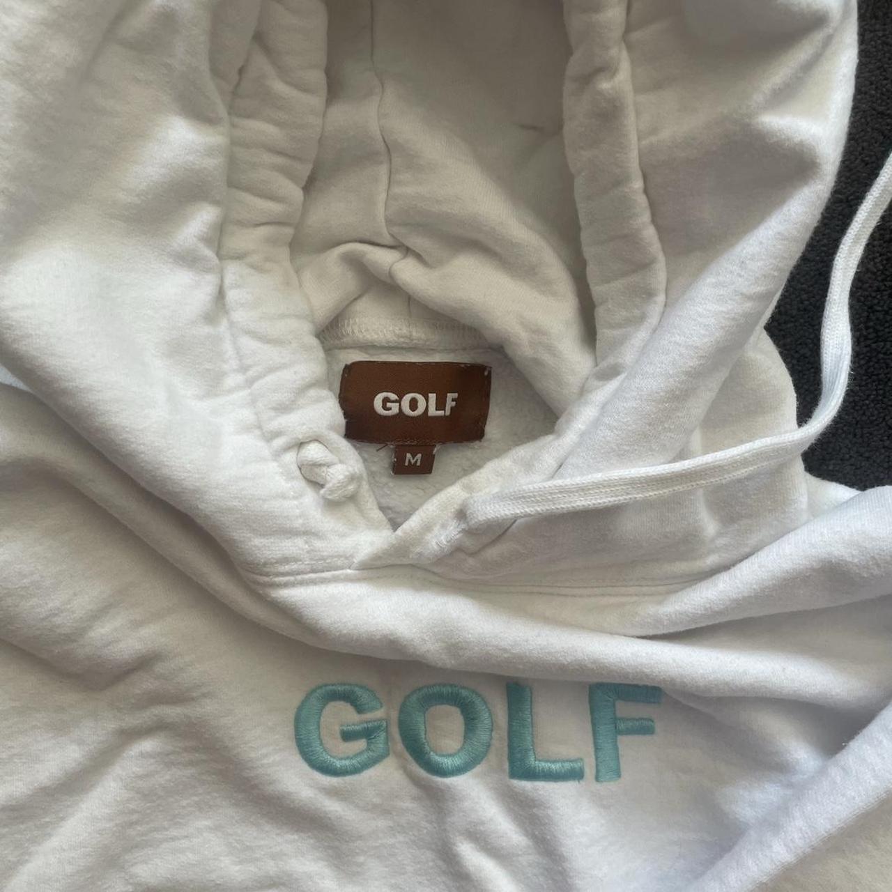 GOLF WANG White Hoodie Barely Worn No Stains Size... - Depop