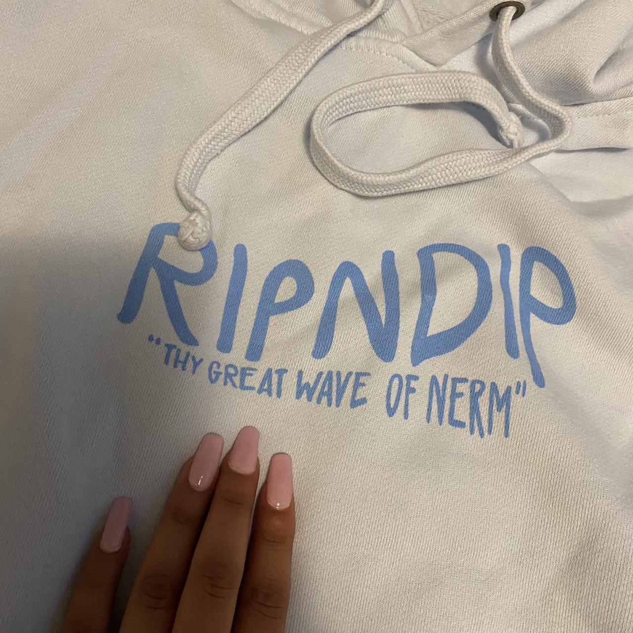 Great wave of nerm hoodie best sale