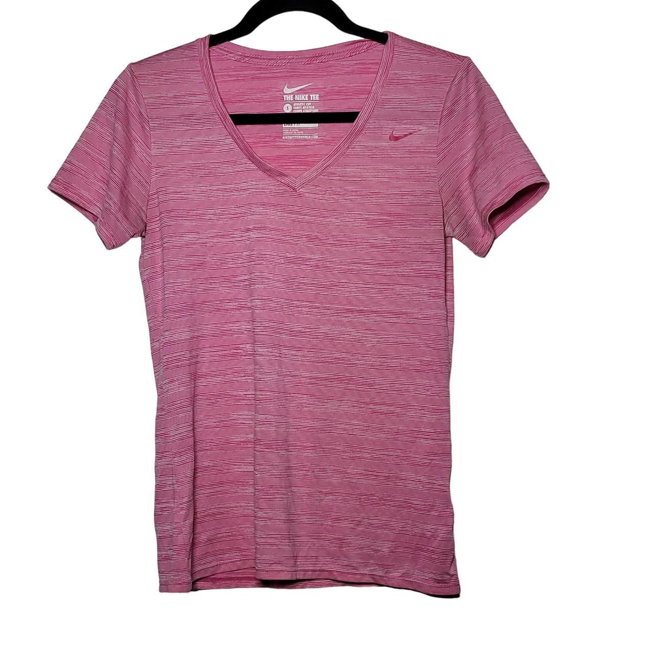 The nike tee athletic store cut dri fit womens