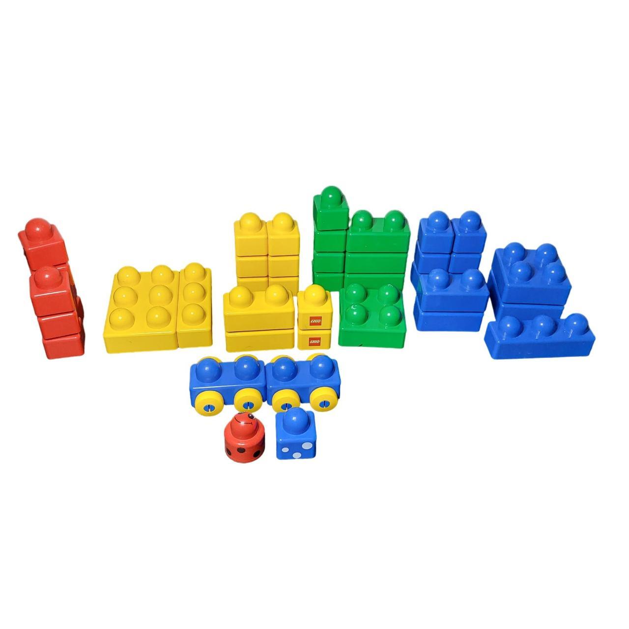 Lego Primo Duplo Building Blocks Lot of 42 Pieces... - Depop