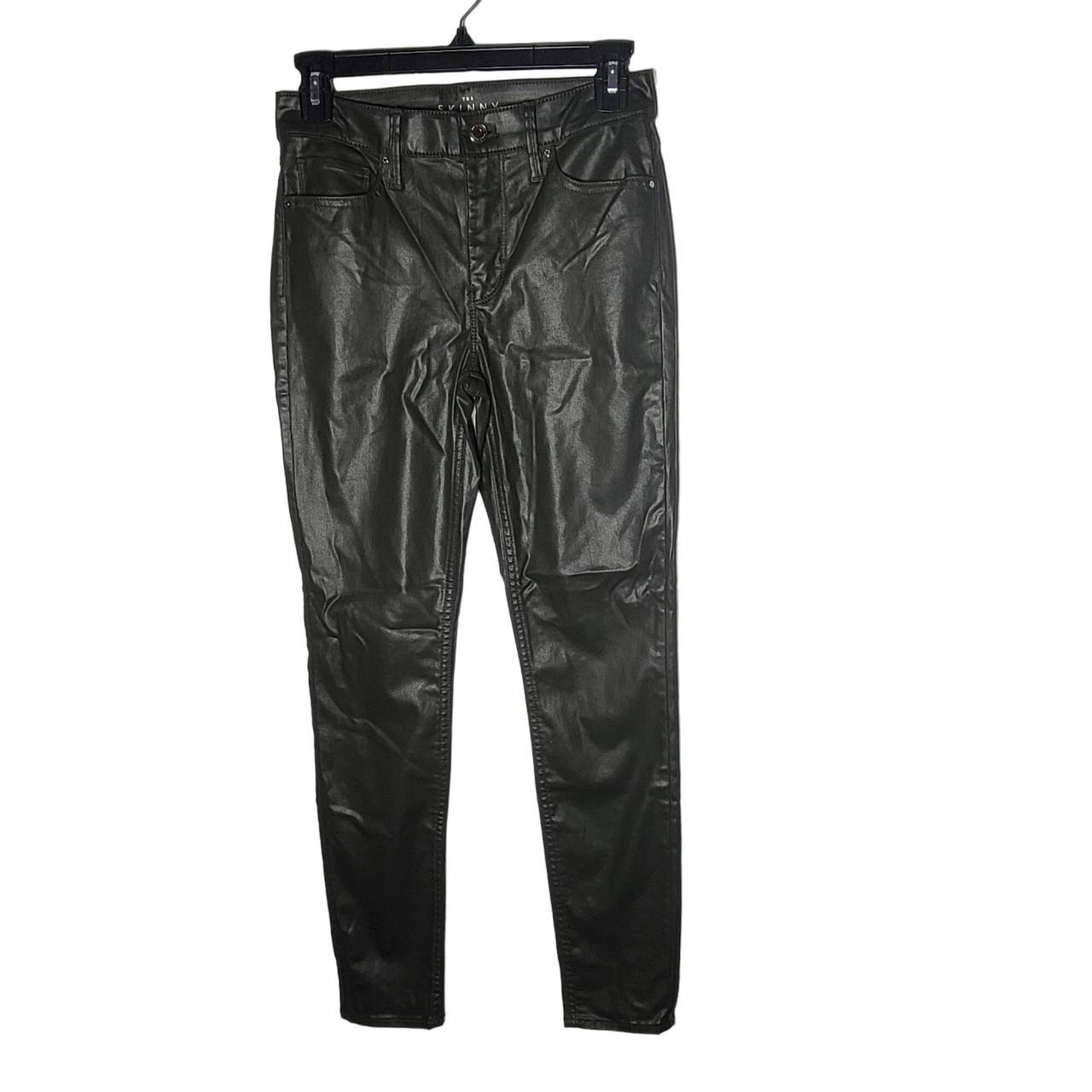 White house black market faux sale leather pants