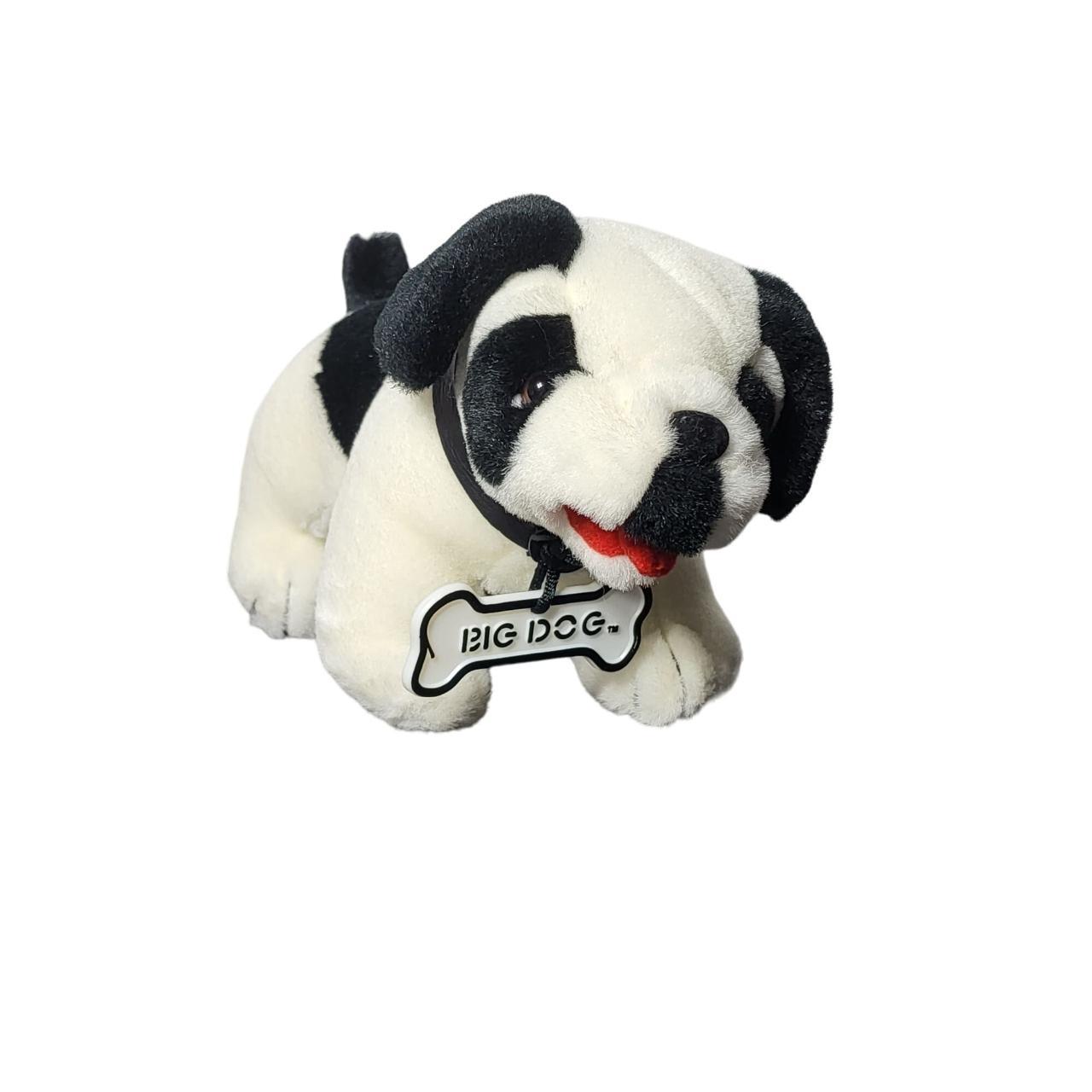 Vintage Big Dogs Sportswear Black and White Dog... Depop