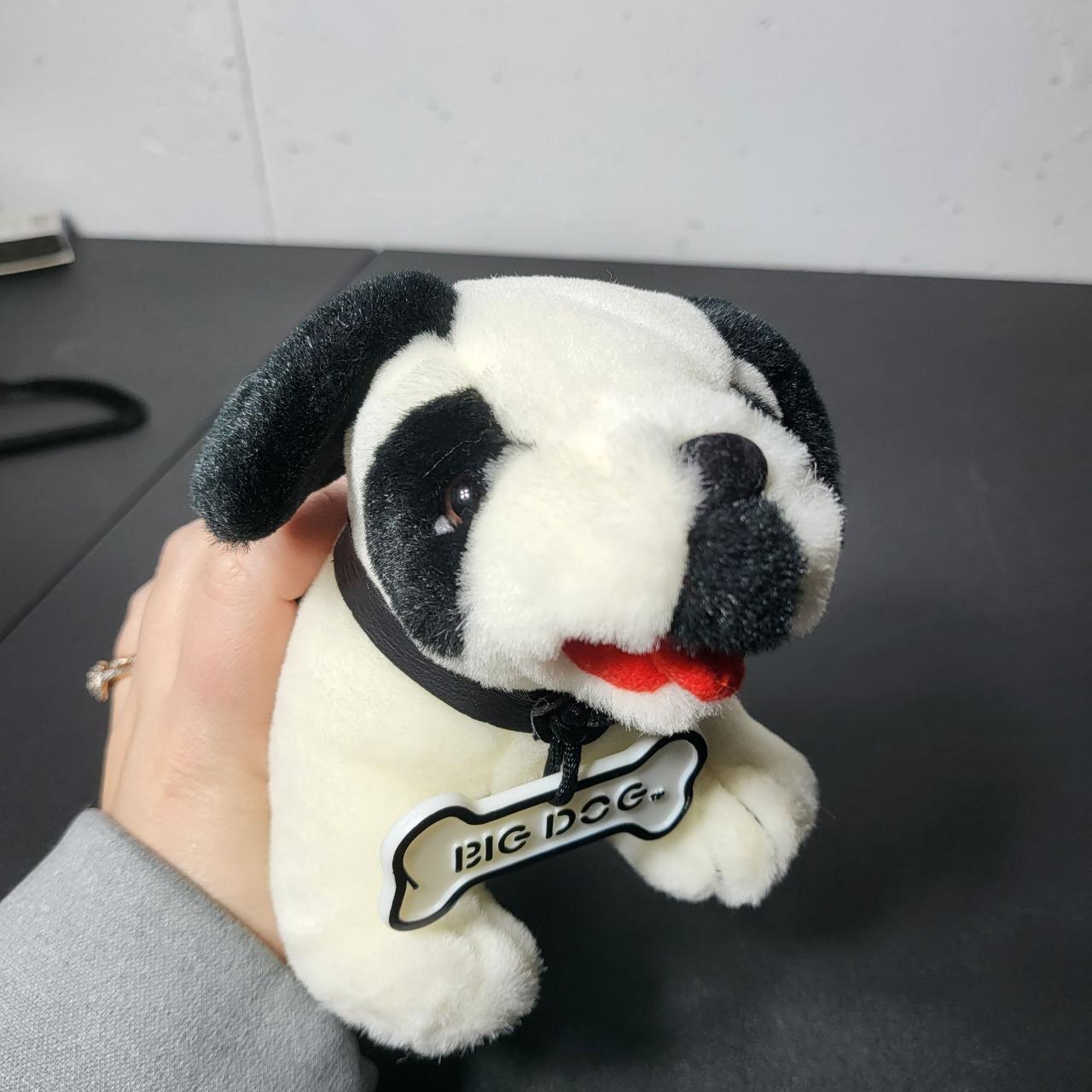 Vintage Big Dogs Sportswear Black and White Dog... Depop