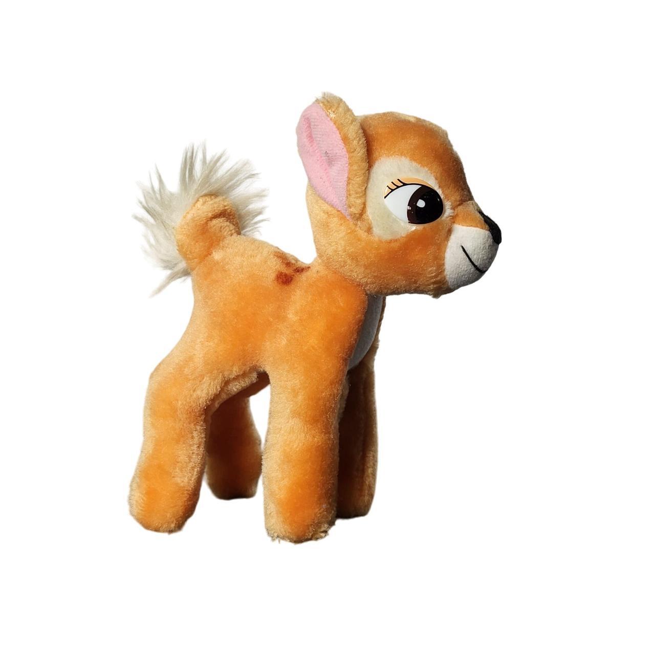 Vintage 1985 Disney Bambi Deer Plush Stuffed... Depop
