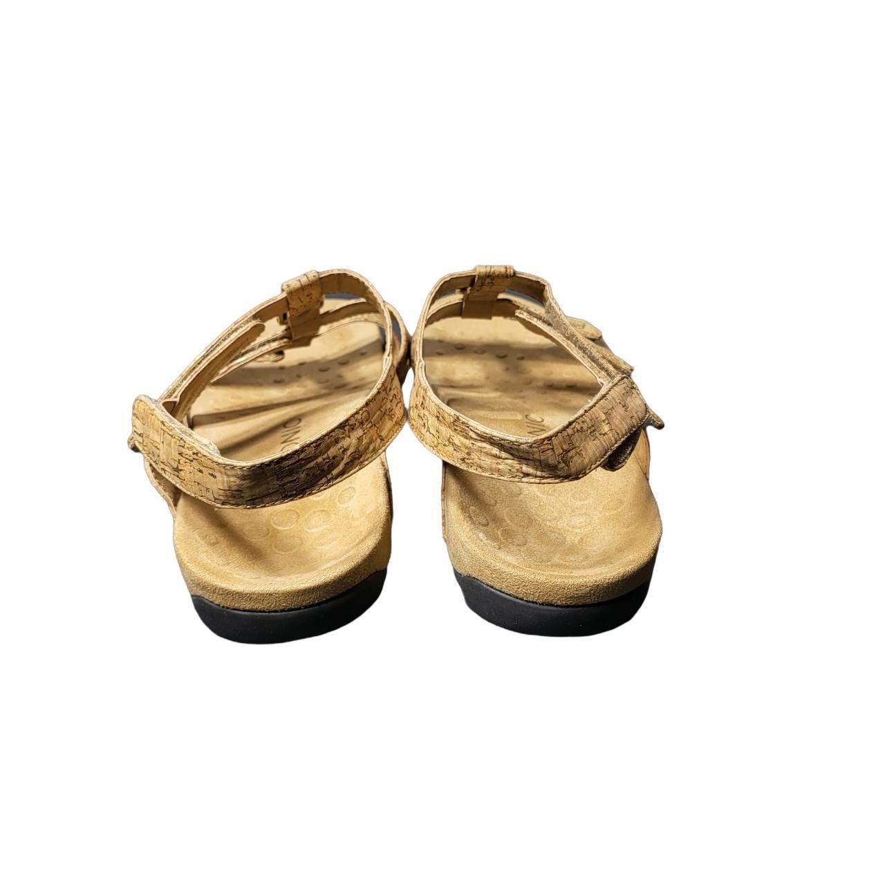Vionic Amber Cork Print Sandals Women's Size... - Depop