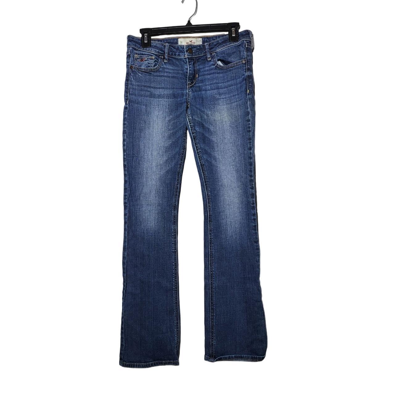 Hollister Womens Denim Blue Jeans Size: 5R (W - 27,... - Depop
