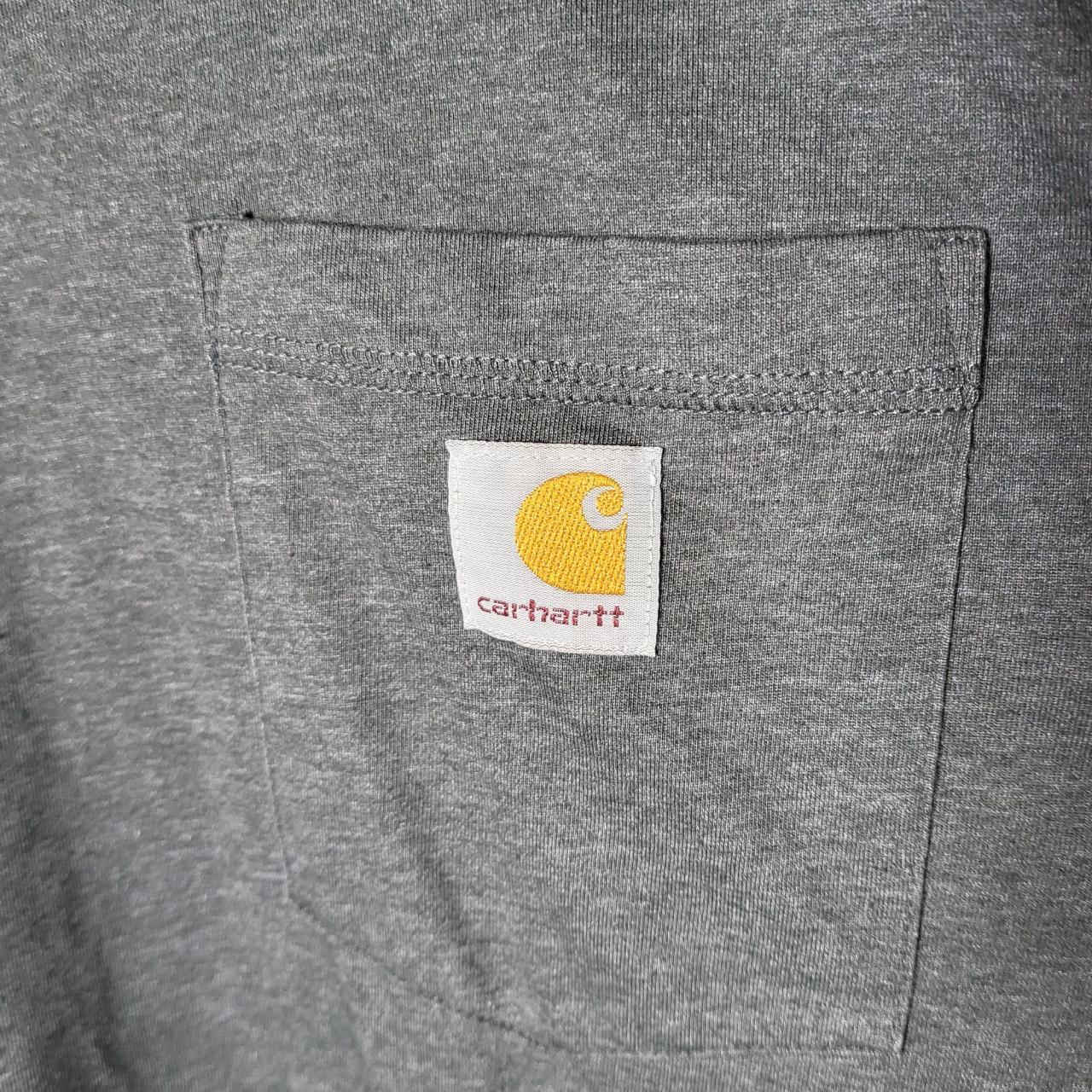 Carhartt Relaxed Fit Force Gray Pocket... - Depop