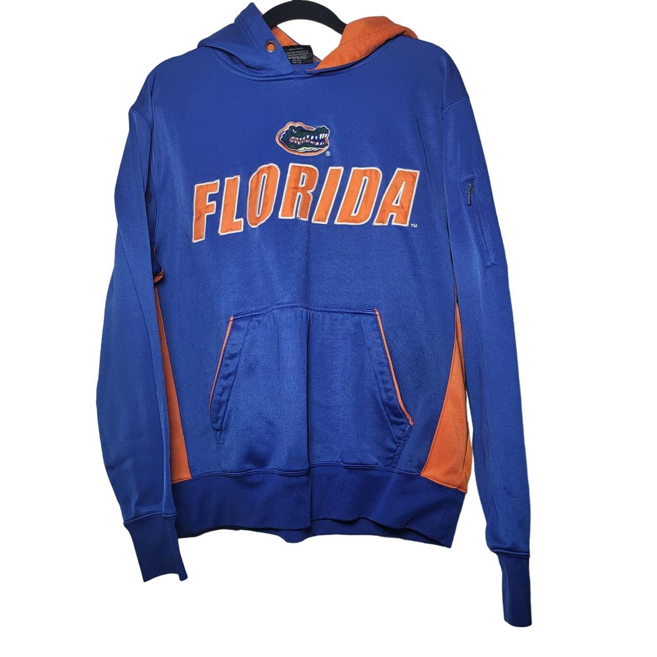 Colosseum Florida Gators Football Hoodie Blue and... - Depop