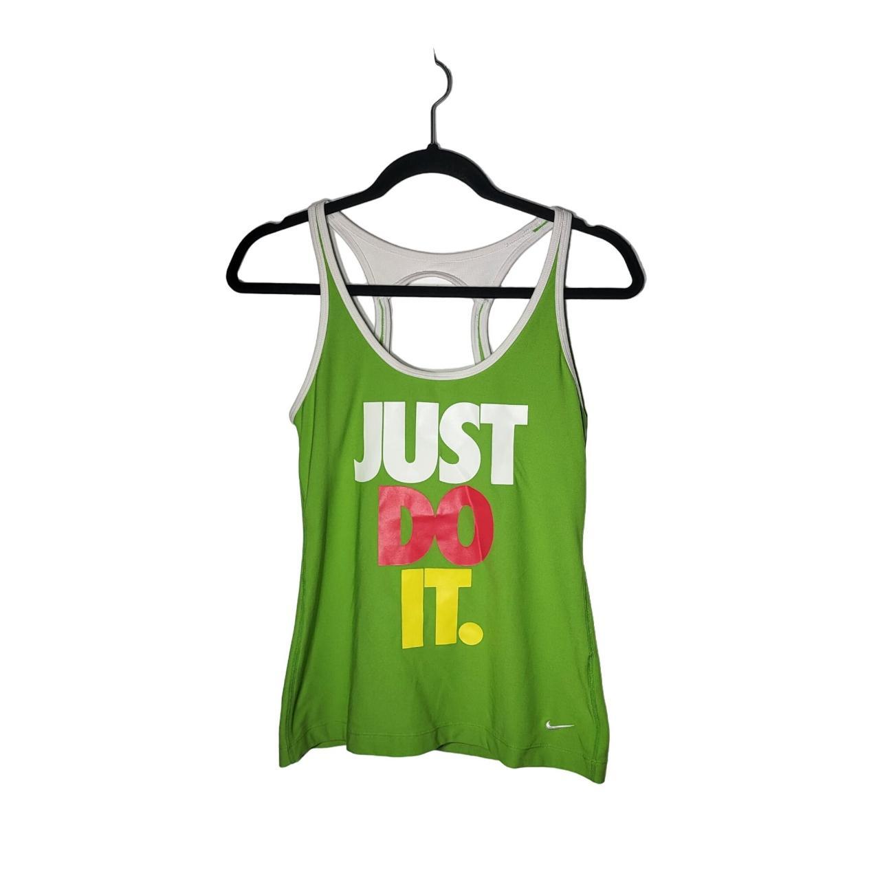 Lime green nike outlet tank top