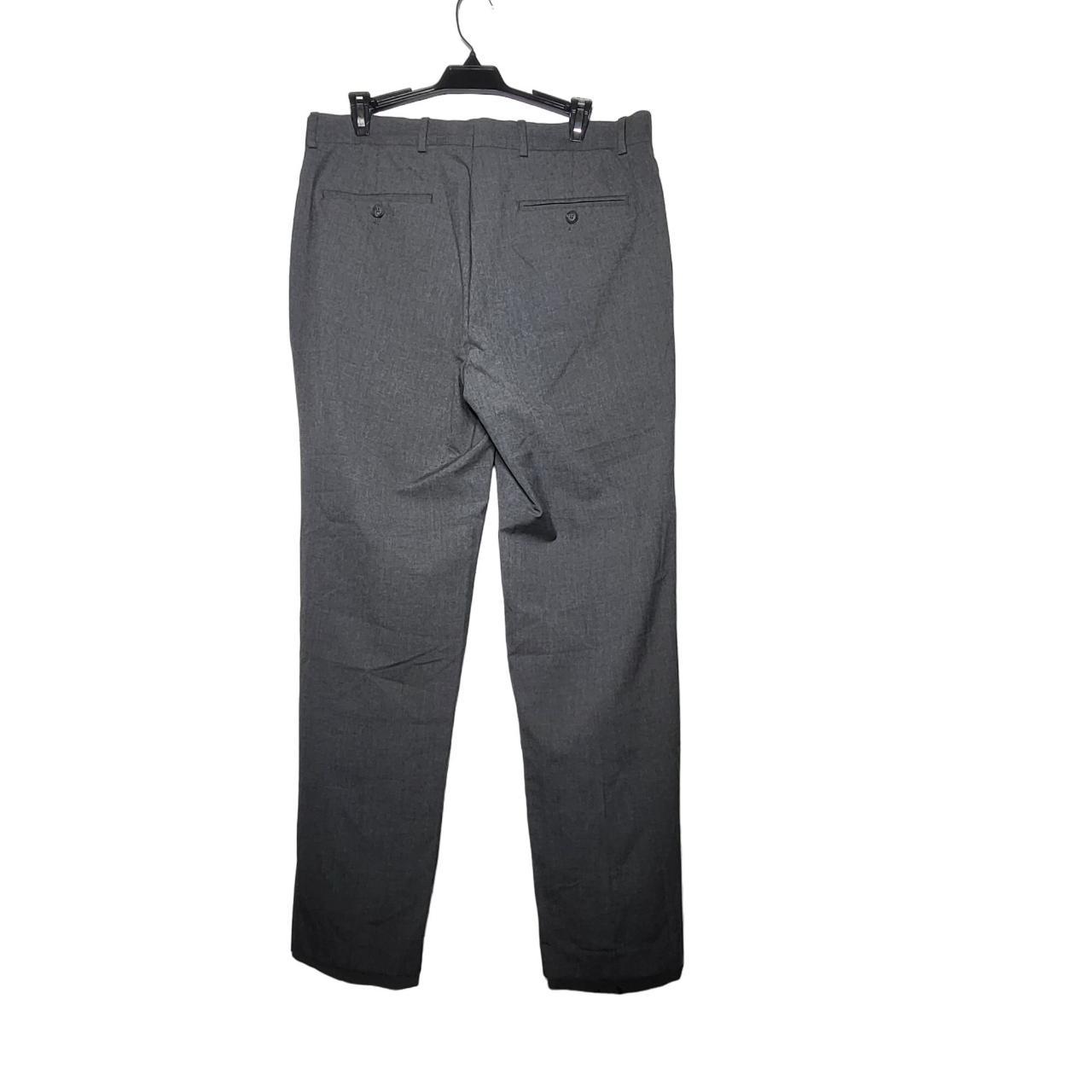 J. Ferrar Men's Gray Dress Pants Size: 34/32... - Depop