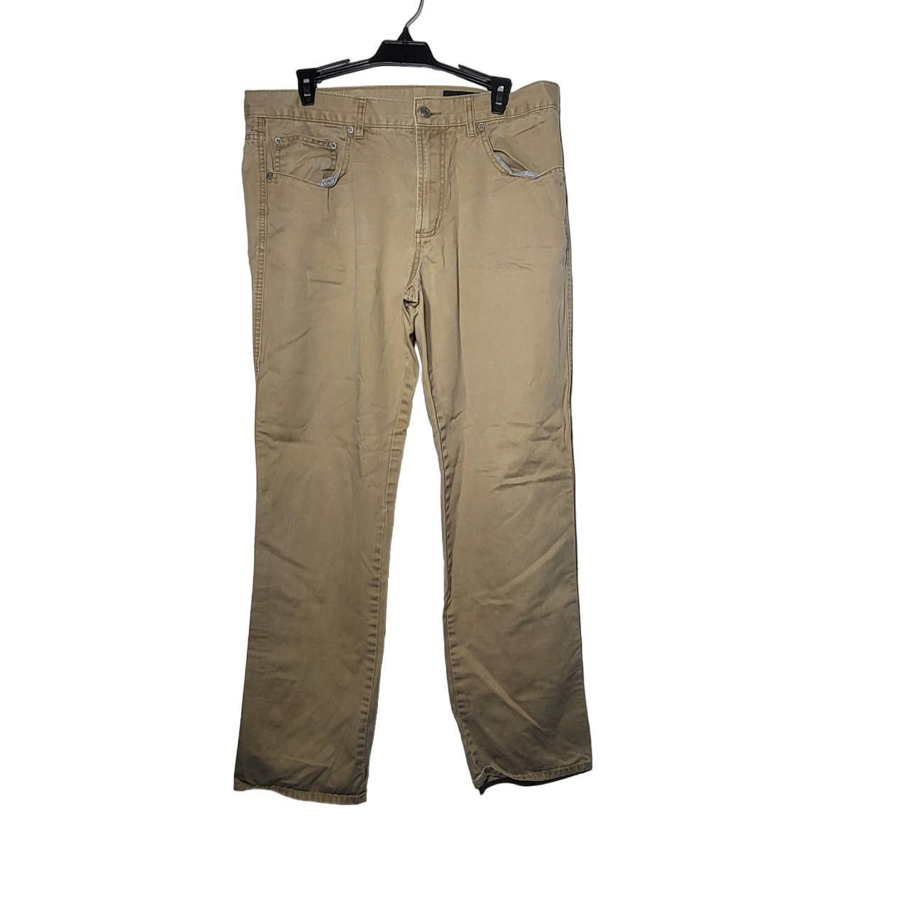 Cremieux Men's Brooklyn Khaki Tan Pants Size:... - Depop