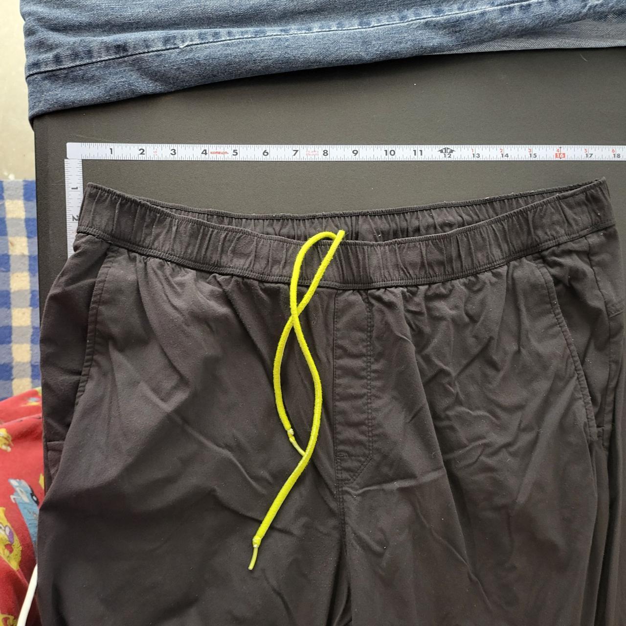 Eddie Bauer Men's Black Nylon Drawstring... Depop