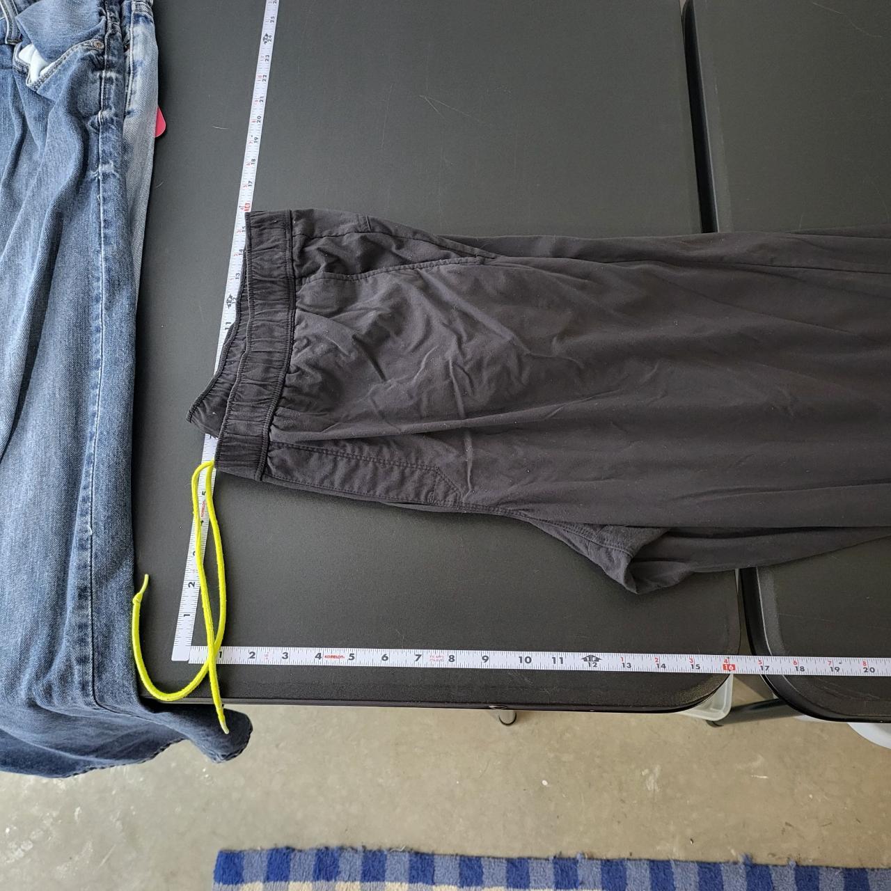 Eddie Bauer Men's Black Nylon Drawstring... Depop