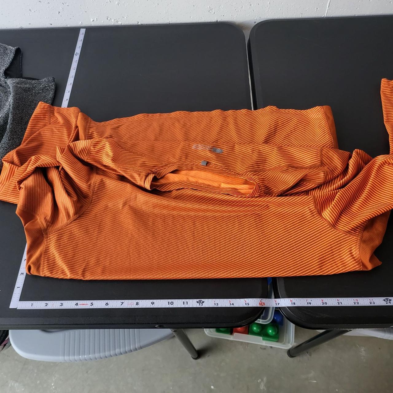 mens orange dri fit shirts