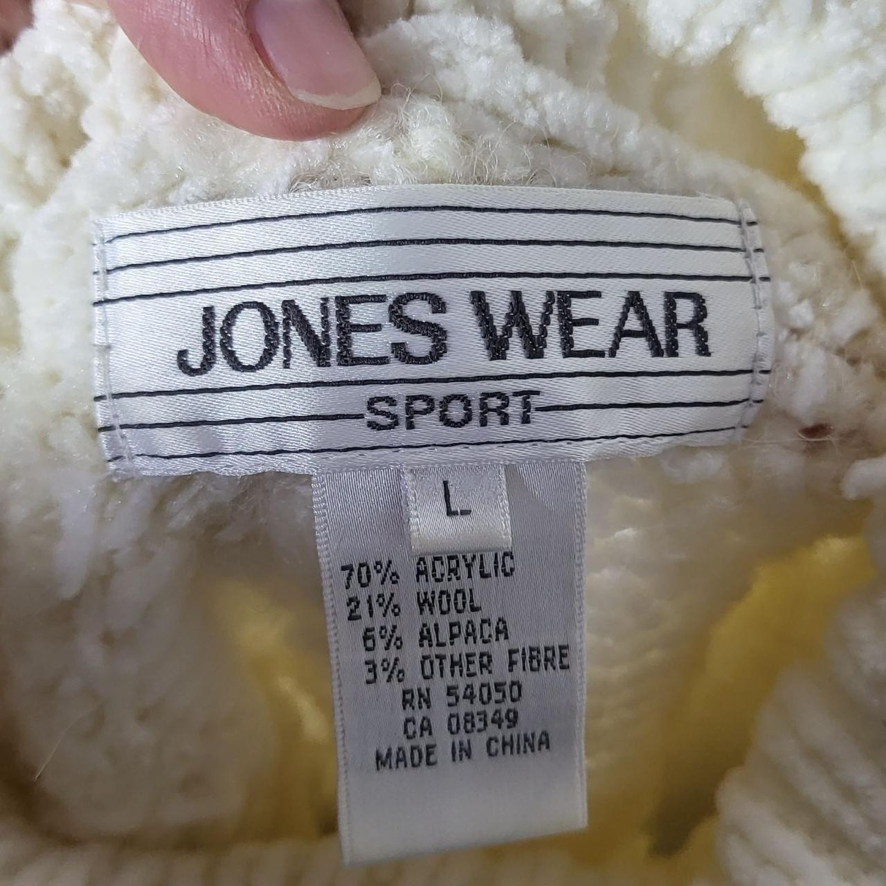 Vintage Jones Wear Sport Women's Wool Alpaca Blend... Depop