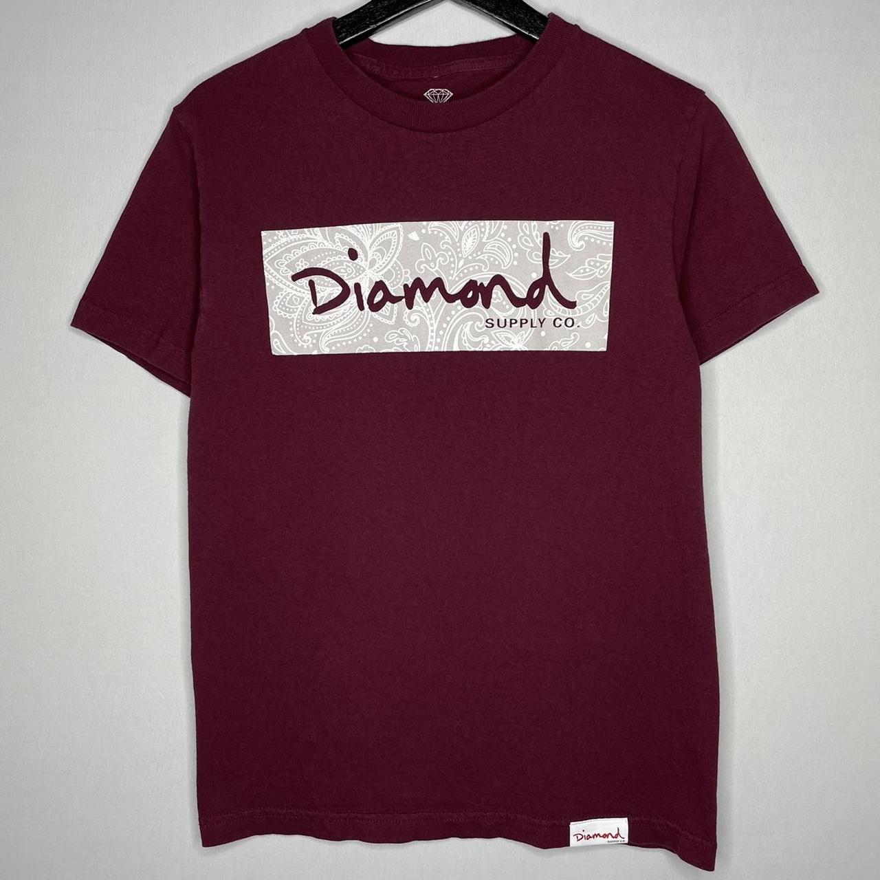 Maroon diamond outlet supply shirt