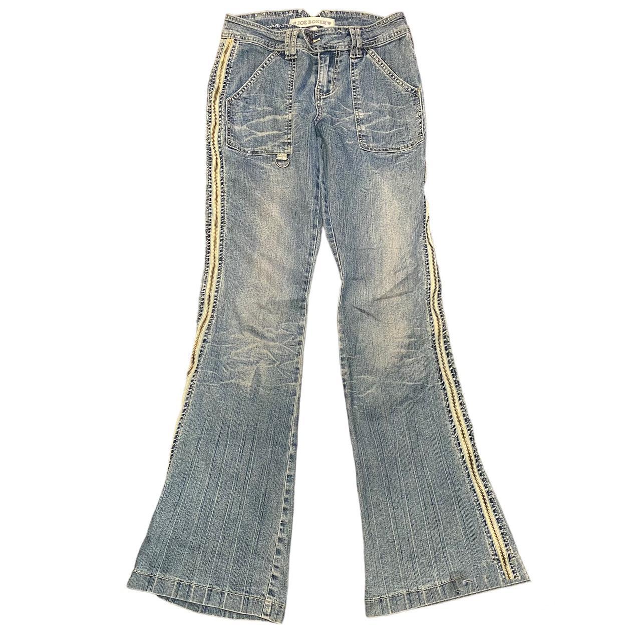 ⭐️ Early Y2K Joe Boxer Zip Up Flare Jeans ⭐️ ⭐️ 14W &... Depop