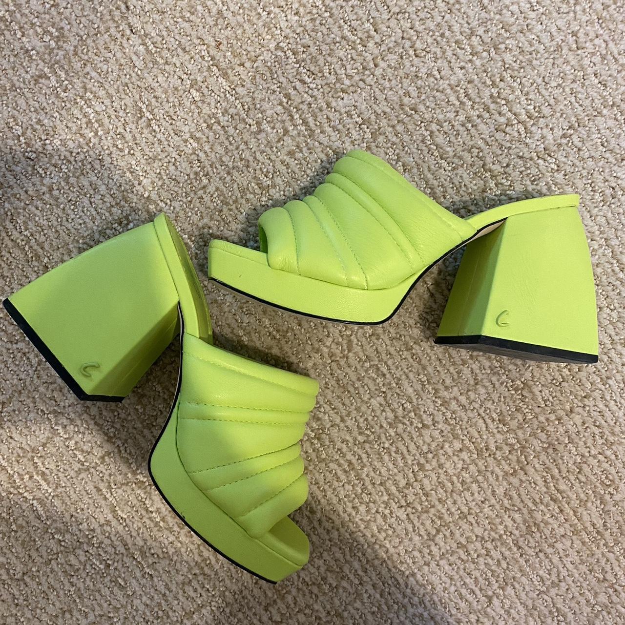 Lime Green Sandals – Womads