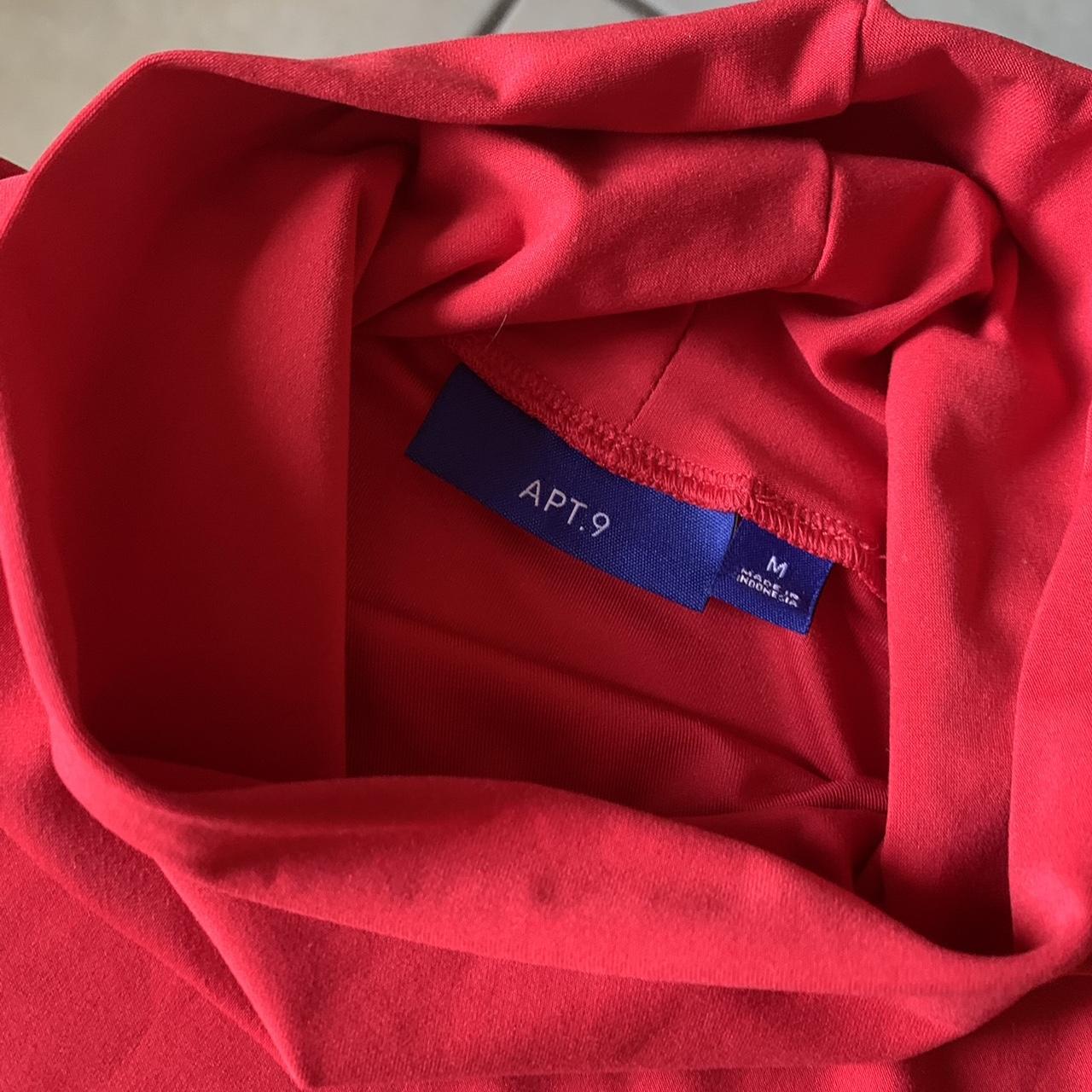 Apt. 9 Women's Top - Red/Multi - M – Apt. 9 Vibra… - image 4