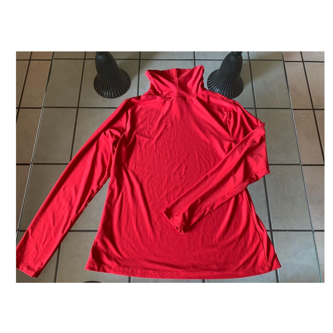 Apt. 9 Women's Top - Red/Multi - M – Apt. 9 Vibra… - image 2