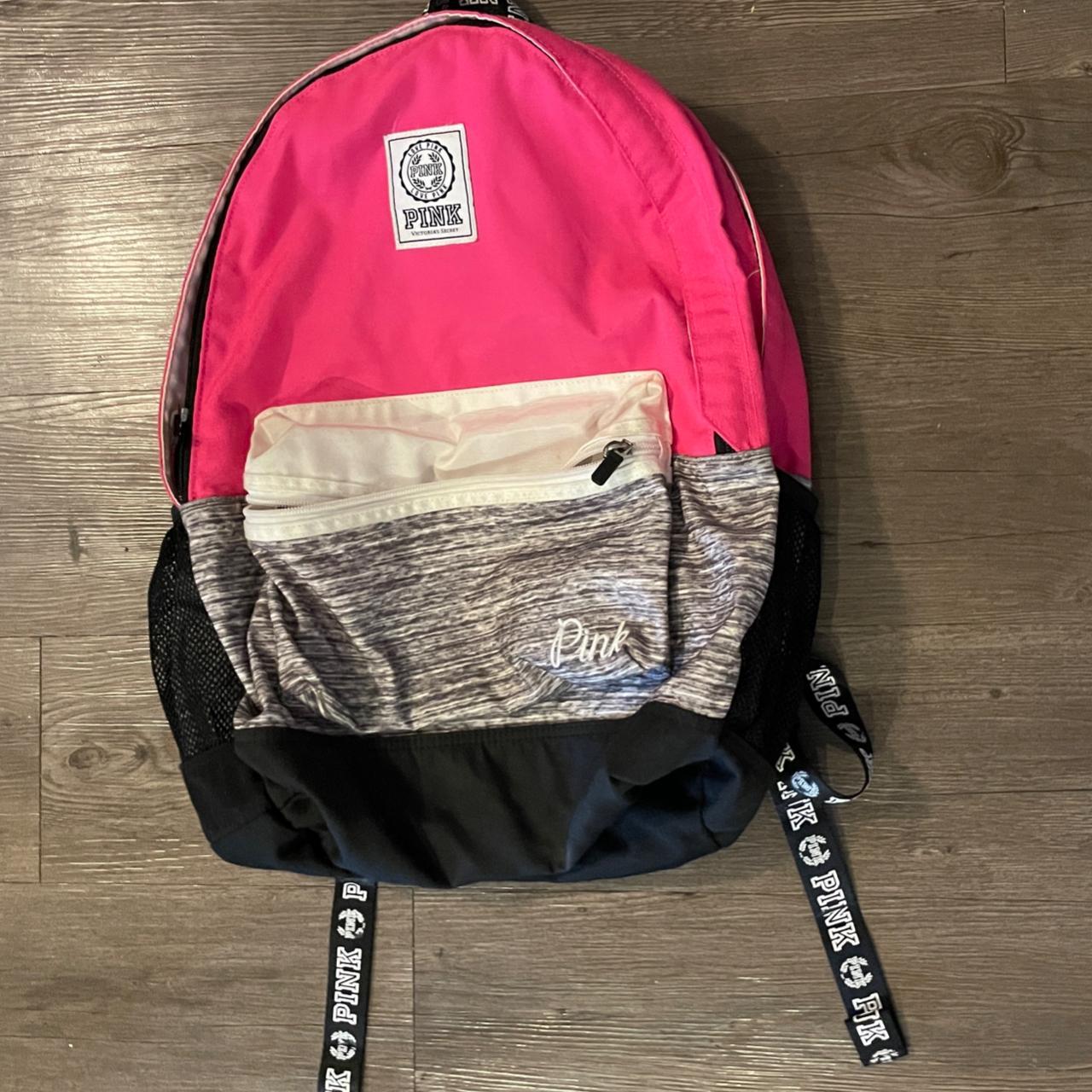 Victoria's Secret Pink Campus Pink Backpack 21 x Depop
