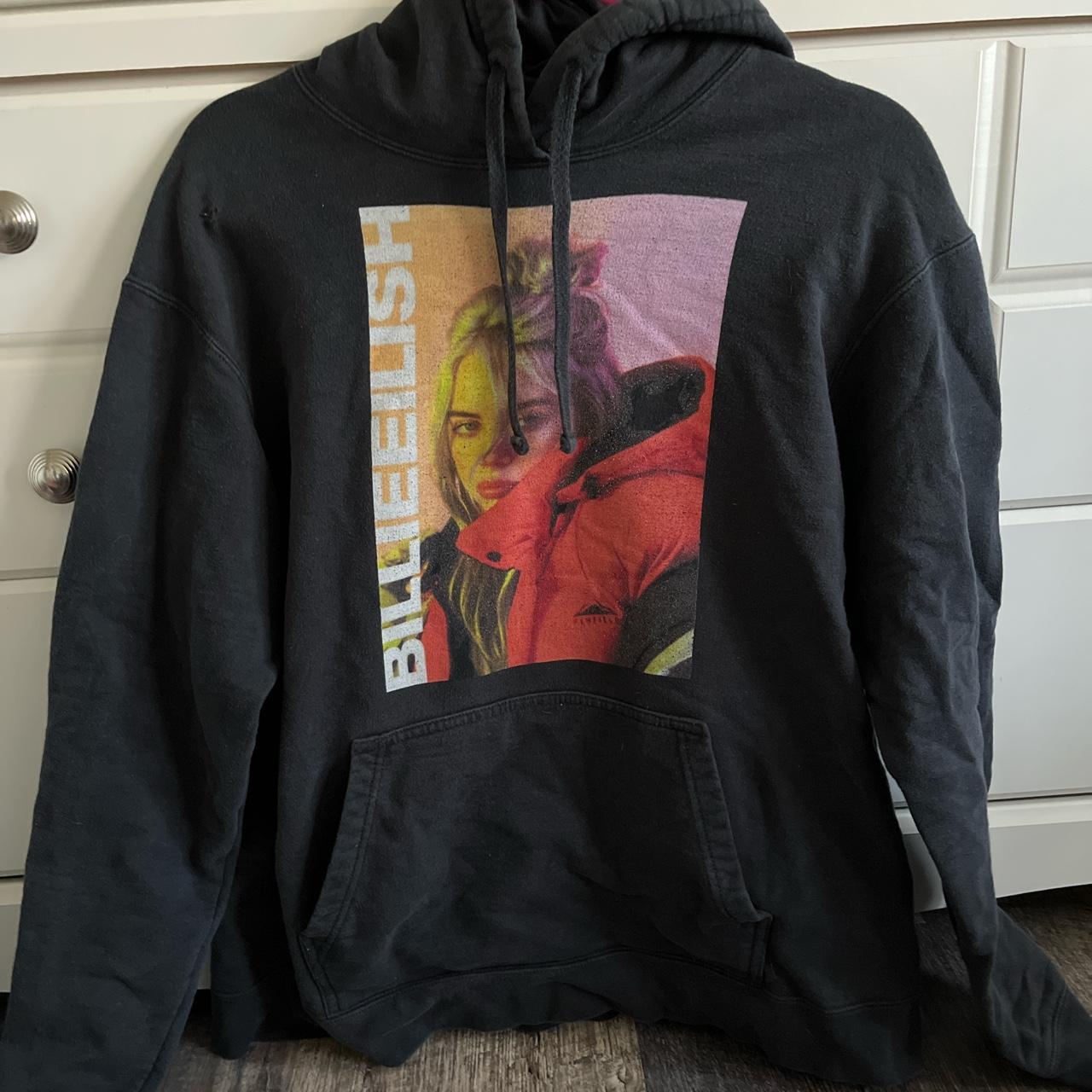 Billie eilish best sale merch red hoodie