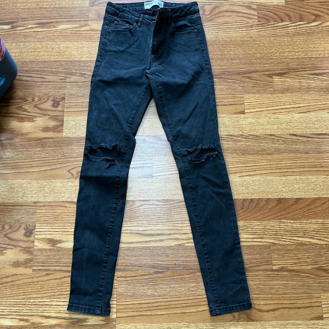 Black best sale jeans garage