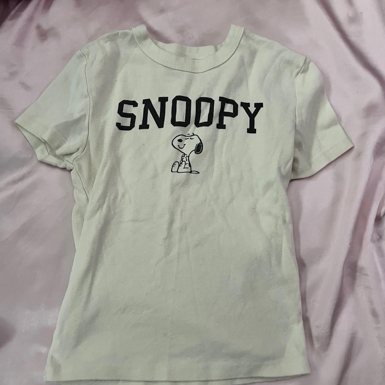 Graphic baby-tee-vintage - Depop