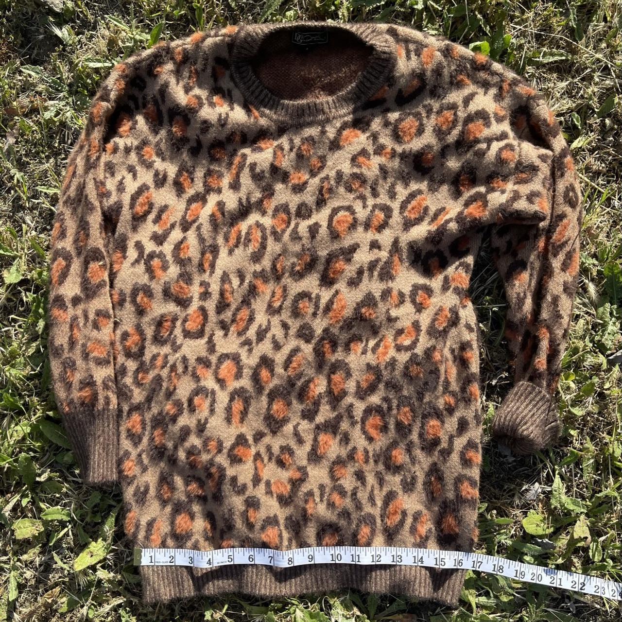 Mens 2024 cheetah sweater