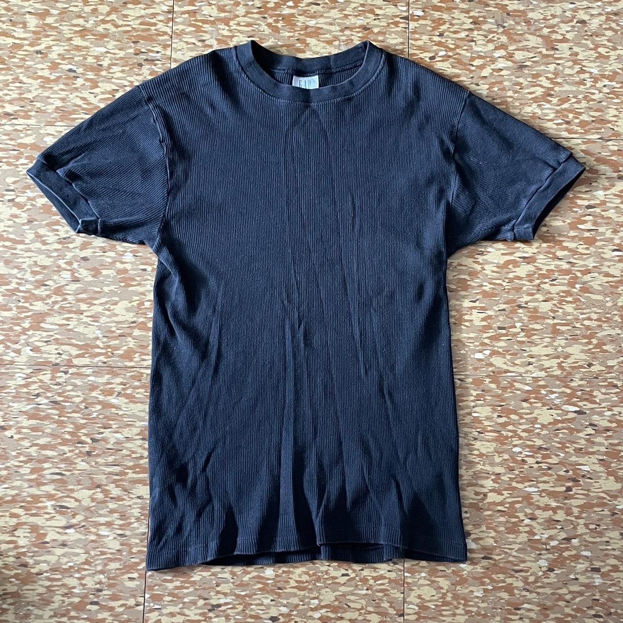 Gap Men's Black Shirt Depop