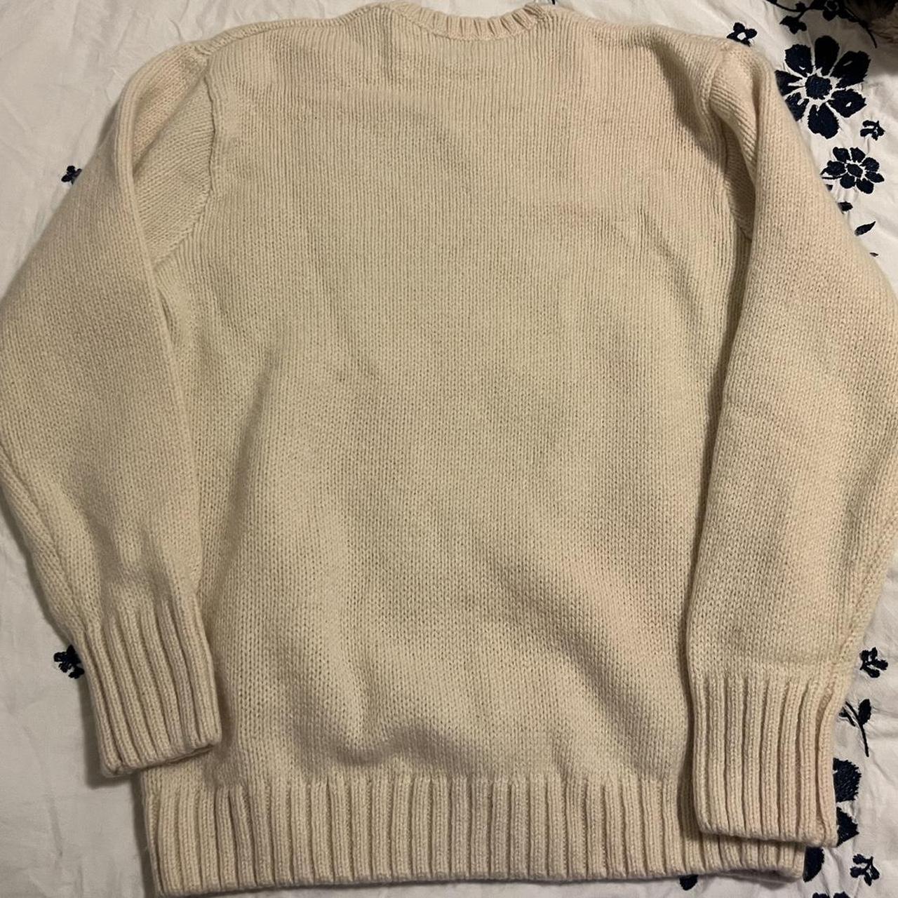 brandy wool sweater super thick and warm!! dm w any... Depop
