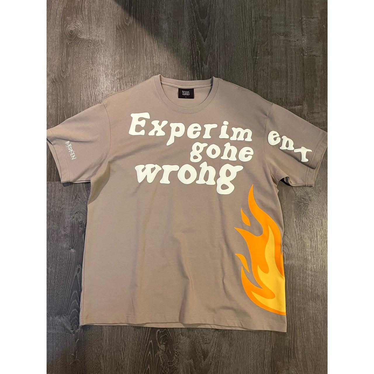 broken planet market experiment gone wrong tee sand... - Depop