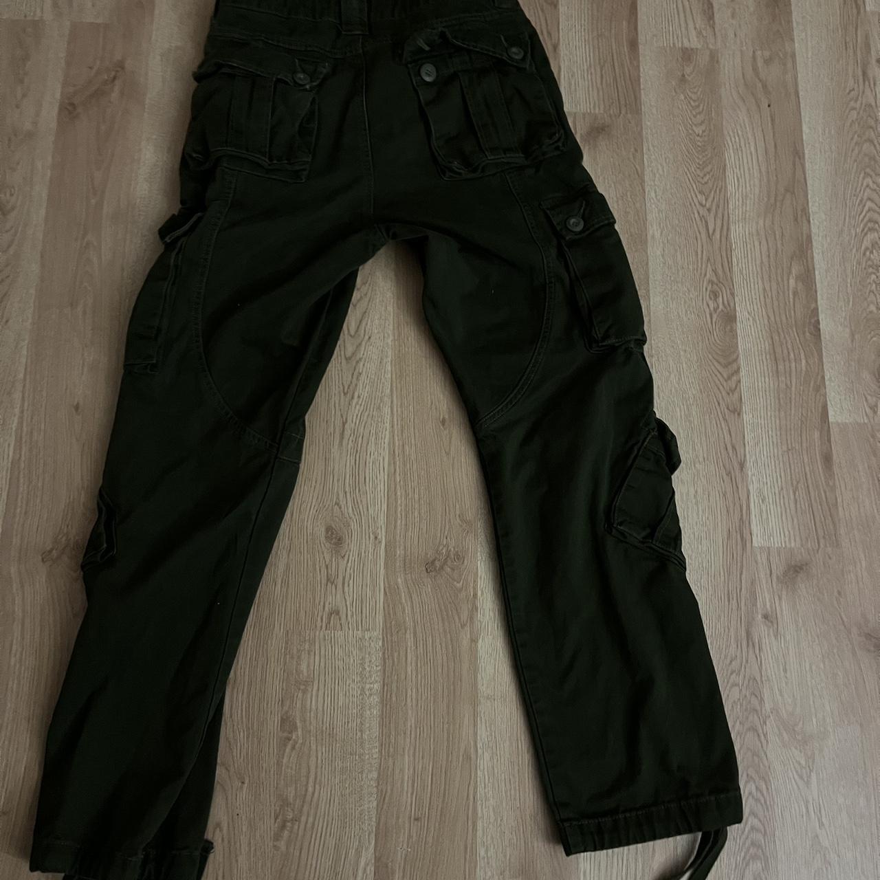 Vintage Olive green American Cargos Great... - Depop