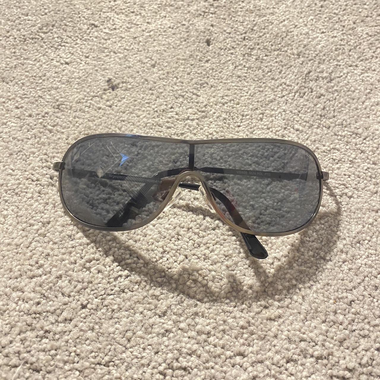 y2k glasses 👓 - brand unknown, the word polarized is... - Depop