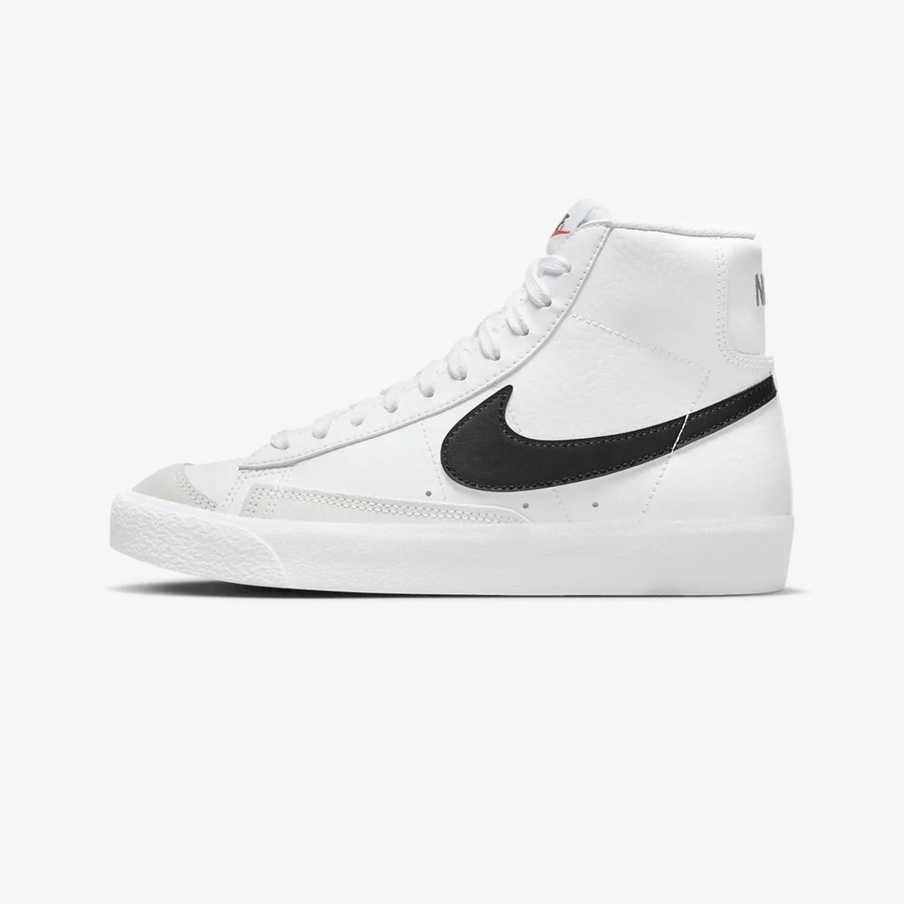 nike mid 77 blazers -kid size Y 3.5/ women size... - Depop