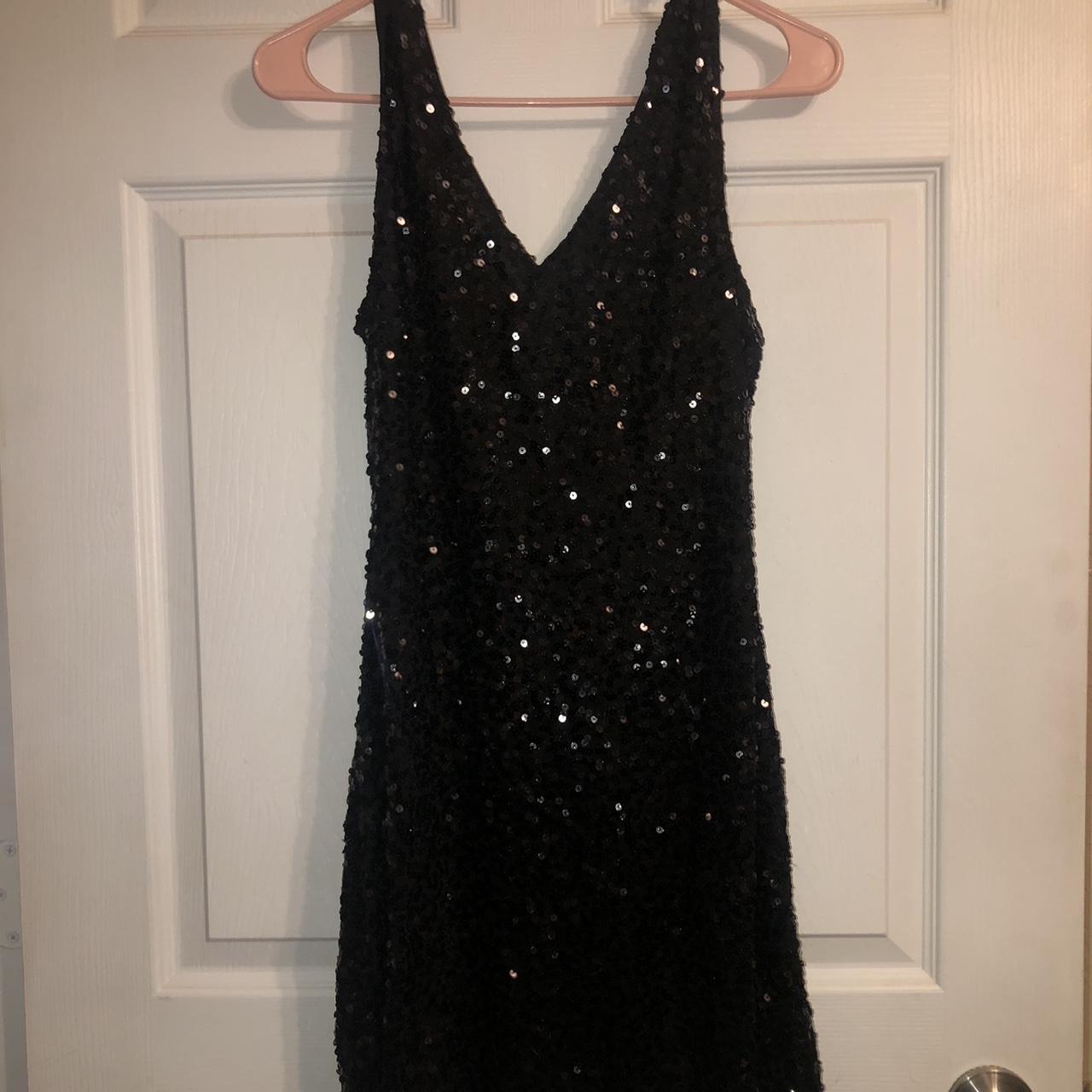 Sparkly Black dress Never been worn No refunds or... - Depop