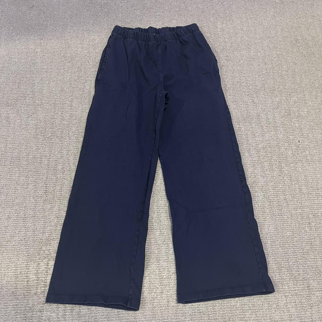 navy blue brandy sweats Depop