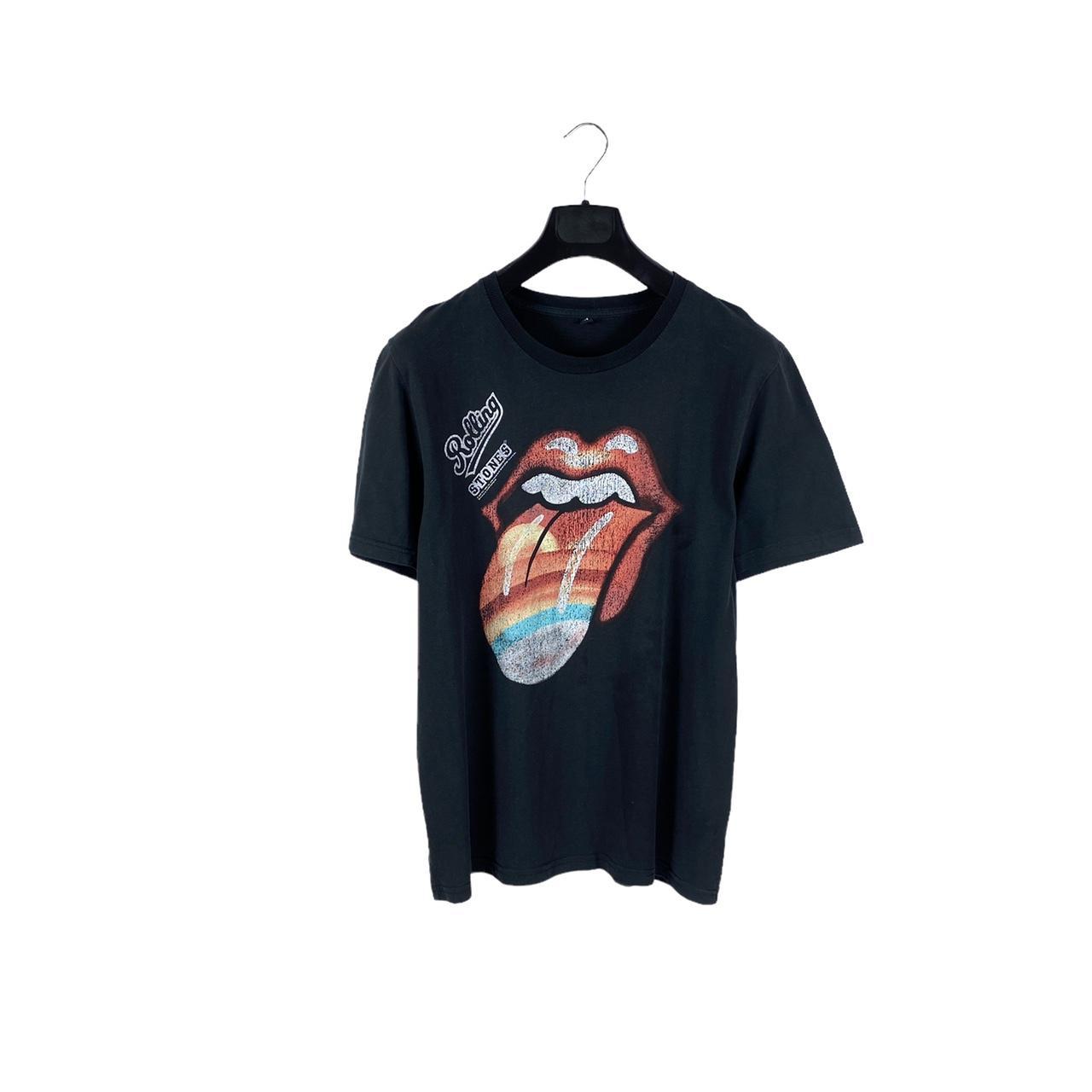 vintage ROLLING STONES t shirt world tour rare Size... - Depop