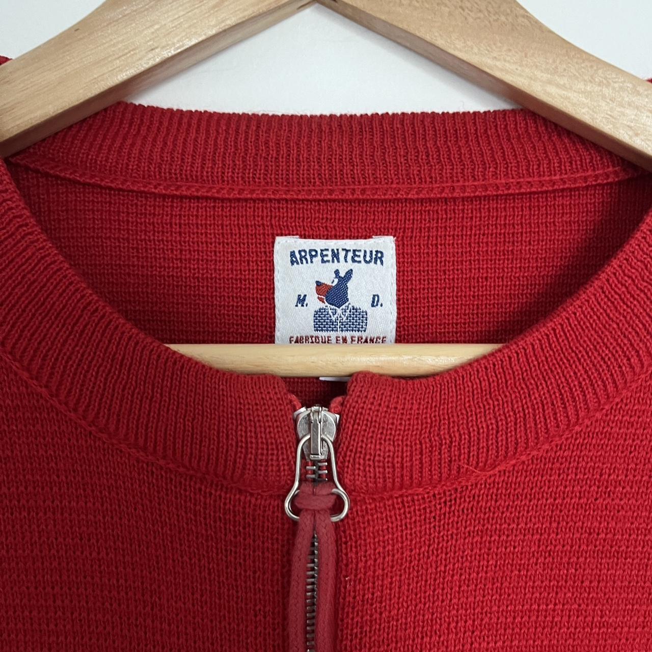 Arpenteur Deco Cardigan Red Large. Used but in