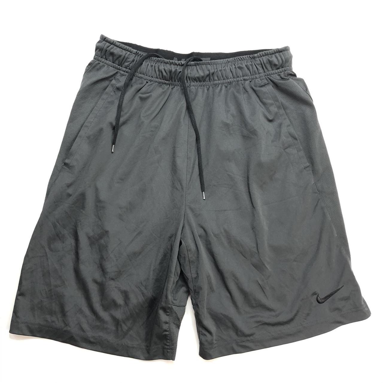 Nike Men's Black and Grey Shorts | Depop