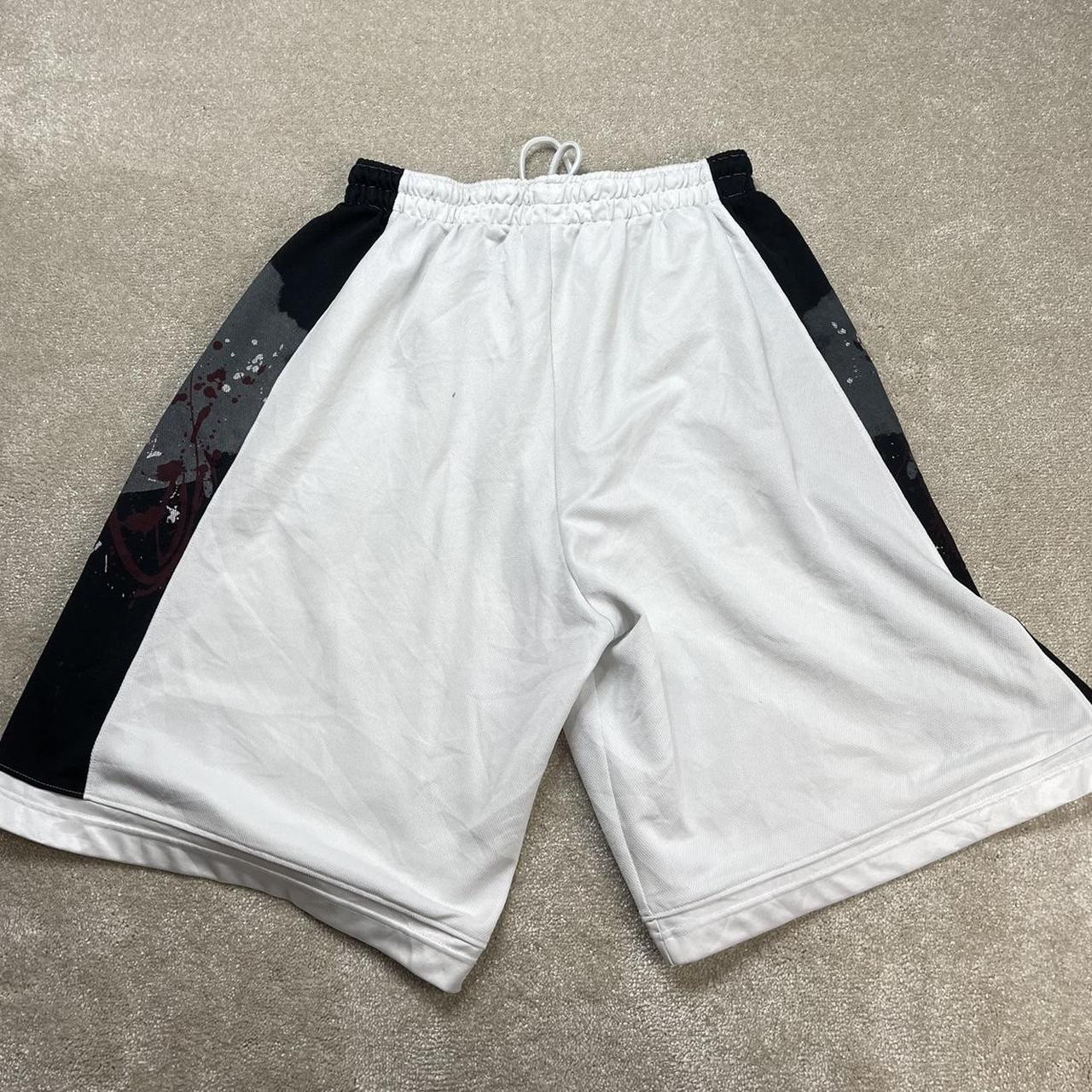 mens white jordan shorts