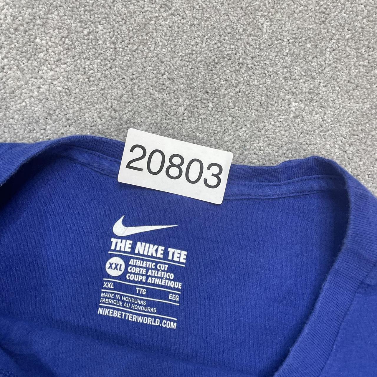 university blue nike t shirt