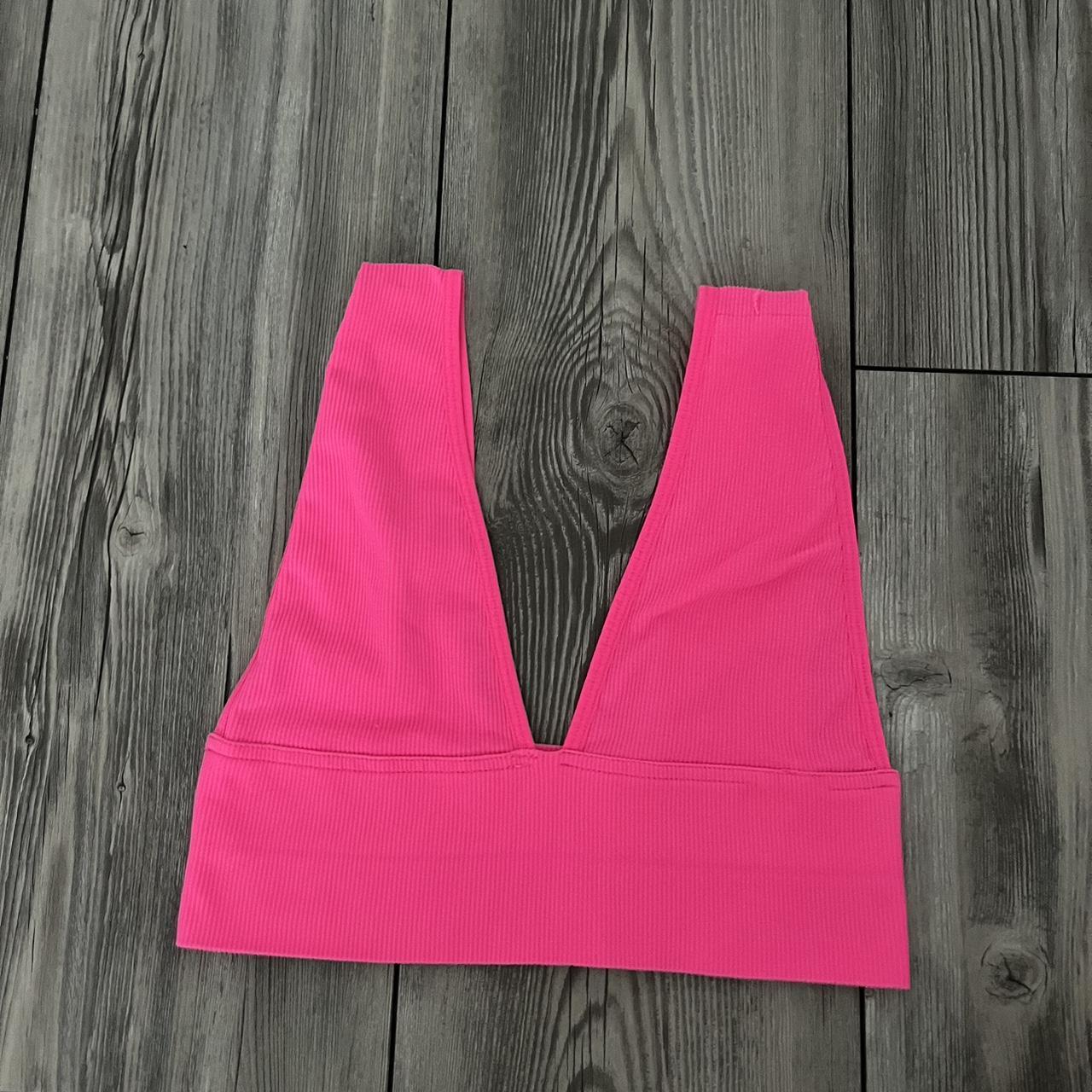 Neon Pink top! -forgot the brand -great condition... - Depop