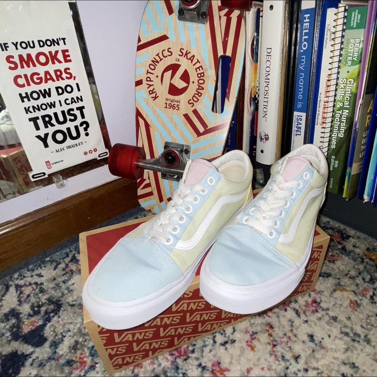 Vans old skool couleur pastel hot sale