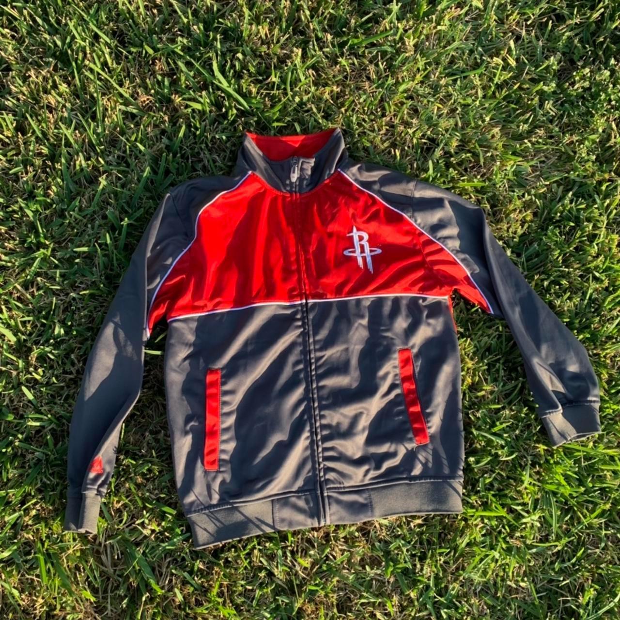 Houston rockets zip up Jacket In good condition Depop