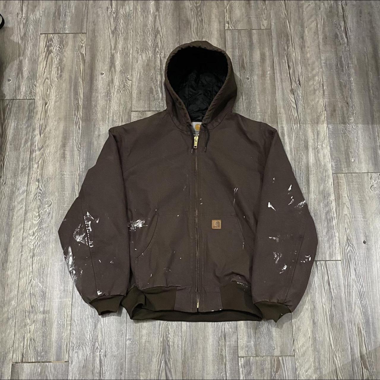 Carhartt Men's Brown Jacket | Depop