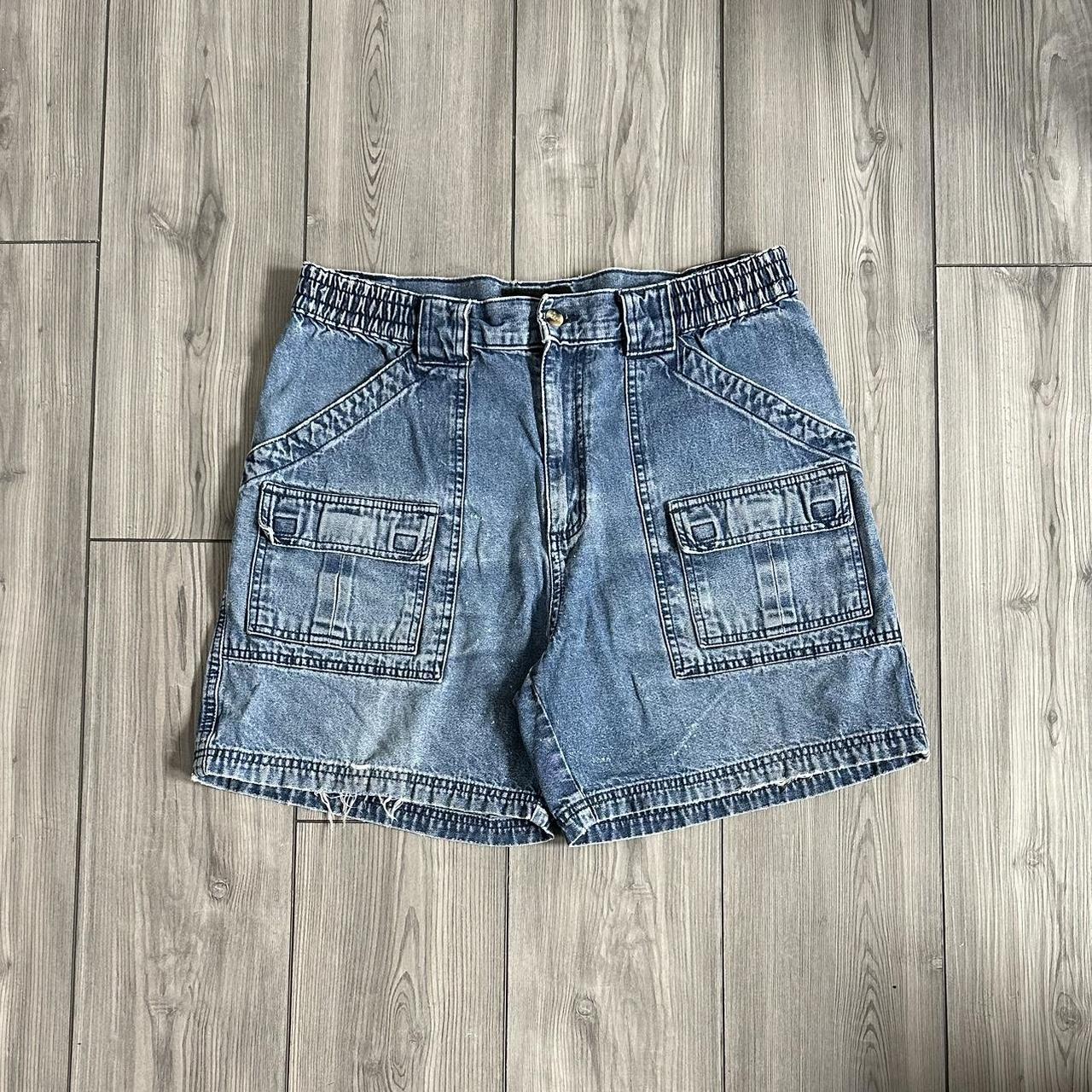 Croft and barrow mens denim sale shorts